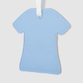 Blau-Babyaugen (Vollfarbe) Ornament (Vorderseite)
