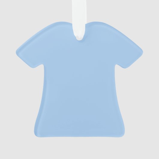 Blau-Babyaugen (Vollfarbe) Ornament (Rückseite)