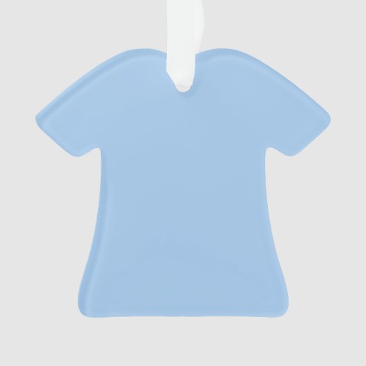 Blau-Babyaugen (Vollfarbe) Ornament (Vorderseite)