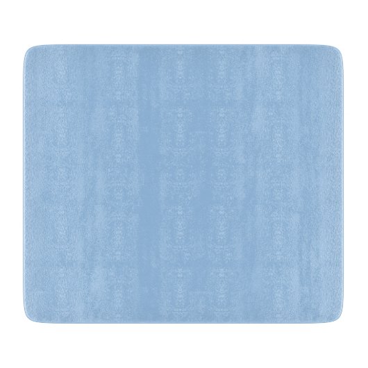 Blau-Babyaugen (Vollfarbe) Schneidebrett (Vorderseite)