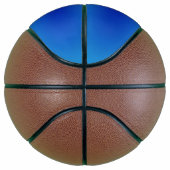 Blau Basketball (Rechts)