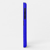 Blau Behalte das Glaubenslogo, Case-Mate iPhone Hülle (Hinten/Links)