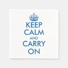 Blau Behalten Ruhe und Ihre Papierservietten | Bea