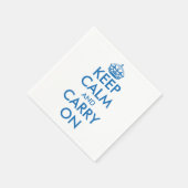 Blau Behalten Ruhe und Ihre Papierservietten | Bea (Ecke)