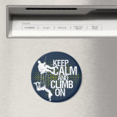 Blau Behaltend Ruhe und Klettersteig auf dem Felse Magnet (In Situ (Geschirrspüler))