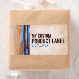 Blau, Beige, Eggplant, Pflaumenmuster