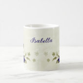 Blau-Beige Kaffeetasse (Mittel)