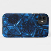 Blau berechnet Case-Mate-Falles Case-Mate iPhone Hülle (Rückseite (Horizontal))