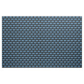 Blau betrifft schwarzes Gewebe H Stoff (Yard (91,4 cm))