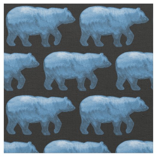 Blau betrifft schwarzes Gewebe H Stoff (Nahaufnahme)