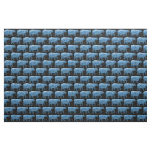 Blau betrifft schwarzes Gewebe H Stoff (Fat Quarter (45,7 x 55,9 cm))