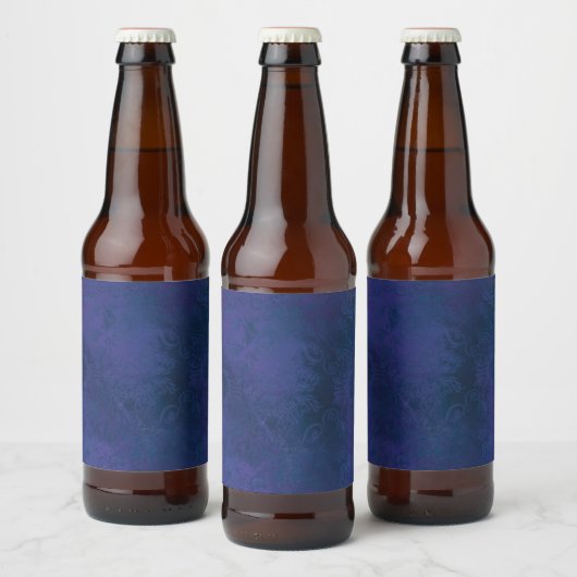 blau bierflaschenetikett (Flaschen)