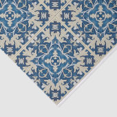 Blau bis 6 x 6 Fliesendesign Decodilatationspapier Seidenpapier (Ausschnitt)