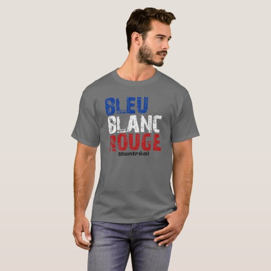BLAU, BLANC, ROUGE T-Shirt (Vorne ganz)