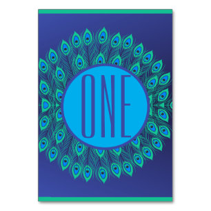 BLAU-BLAU UND AQUAMARINER PFLEGEBAUMUSTER TISCHNUMMER