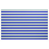 Blau, Blau, Weiß und Schwarz. Stoff (Fat Quarter (45,7 x 55,9 cm))
