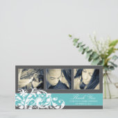 BLAU BLÜH | DANKE, DASS DU KARTE (Stehend Vorderseite)