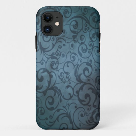 Blau blüht Case-Mate iPhone hülle (Rückseite)