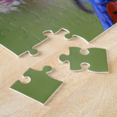 Blau blüht puzzle (Seite)