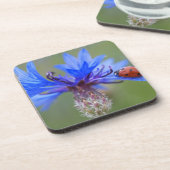 Blau blüht untersetzer (Linke Seite)