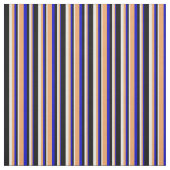Blau, braun, Minzcreme und schwarzes Muster Stoff (Muster)