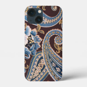 Blau Braun Vintage Paisley Neu Case-Mate iPhone Hülle