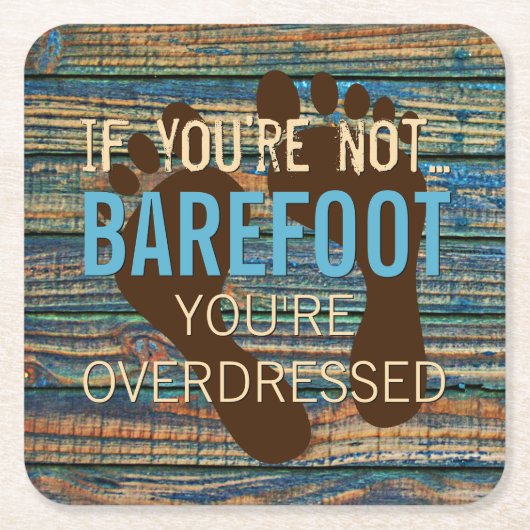 Blau-braune Imitat mit gewittertem Holzplanmuster Rechteckiger Pappuntersetzer (Vorderseite)