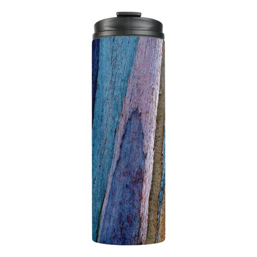 Blau-braune Lackoberfläche Thermosbecher (Vorderseite)