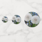 blau, Butterblume, Pflanze, Löwenzahn, Weiß, Konfetti (Rückseiten)