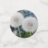 blau, Butterblume, Pflanze, Löwenzahn, Weiß, Konfetti (Klein Vorderseite)