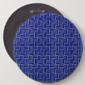 Blau Button (Vorne & Hinten)
