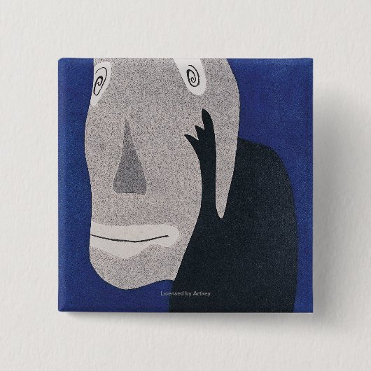 Blau Button (Vorderseite)