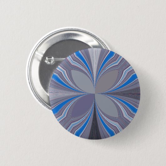 Blau Button (Vorne & Hinten)