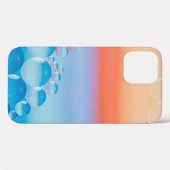 Blau Case-Mate iPhone Hülle (Rückseite (Horizontal))