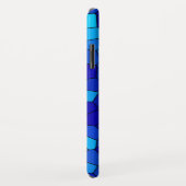 BLAU Case-Mate iPhone HÜLLE (Hinten/Rechts)