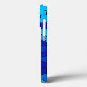 BLAU Case-Mate iPhone HÜLLE (Rückseite / Links)