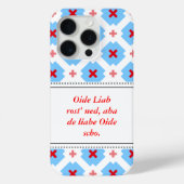 Blau Case-Mate iPhone Hülle (Rückseite)