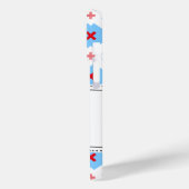 Blau Case-Mate iPhone Hülle (Rückseite / Links)