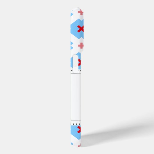 Blau Case-Mate iPhone Hülle (Rückseite / Rechts)