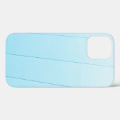 Blau Case-Mate iPhone Hülle (Rückseite (Horizontal))