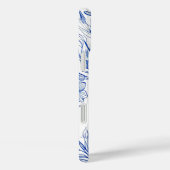 Blau Case-Mate iPhone Hülle (Rückseite / Rechts)