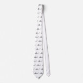 Blau Cessnas 172 Skyhawk Krawatte (Vorderseite)