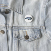 Blau-Chevrolet-Kombiwagen 1962 Button (Beispiel)