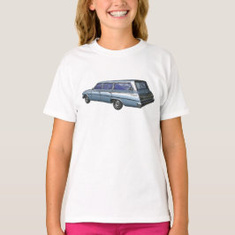 Blau-Chevrolet-Kombiwagen 1962 T-Shirt
