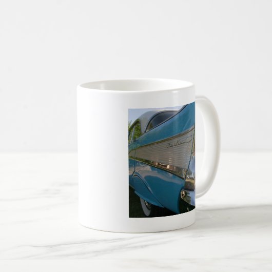 Blau Chevy 1957 Kaffeetasse (VorderseiteRechts)
