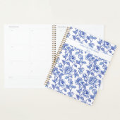 Blau-Chinoiserie-Rose Planer (Anzeige)