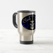Blau Club120 Reisebecher (Vorderseite Links)