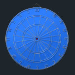 Blau (Crayola) (Vollfarbe) Dartscheibe<br><div class="desc">Blau (Crayola) (Vollfarbe)</div>