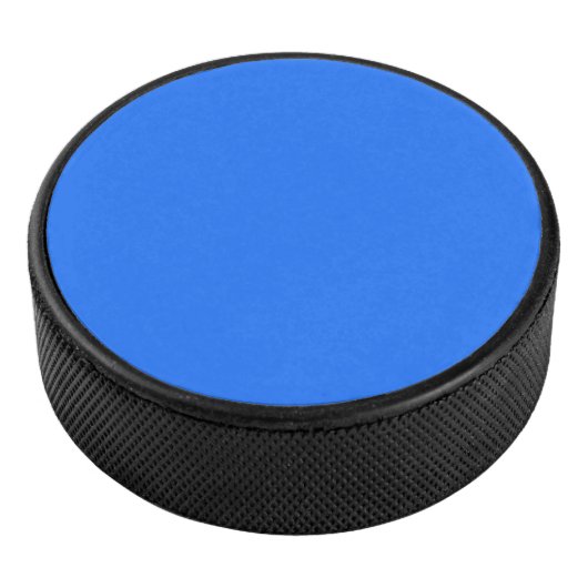 Blau (Crayola) (Vollfarbe) Eishockey Puck (3/4)