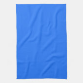 Blau (Crayola) (Vollfarbe) Geschirrtuch (Vertikal)